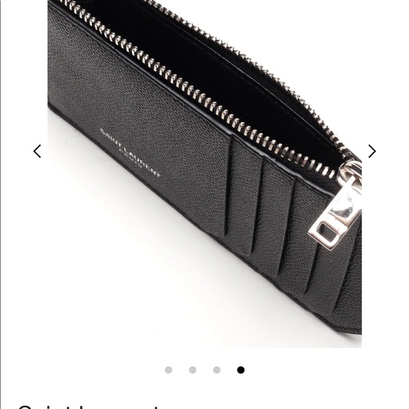 Saint Laurent Zip card holder - Picture 3 of 5